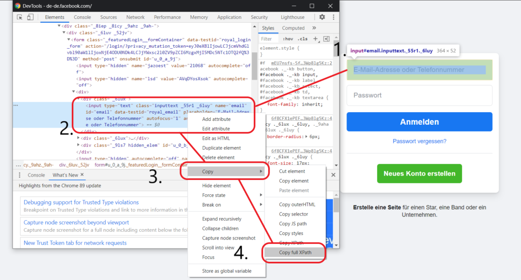 Python Copy Xpath _ How to Find XPath In Chrome For Selenium? – FABDQ